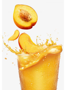  Peach Juice Flavor (Water & Oil Soluble, Propylene Glycol Base)