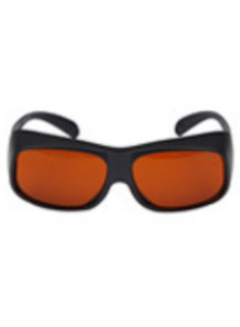Laser Protective Glass (190-450, 800-1100nm Black Frame)