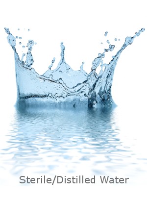 น้ำกลั่น ปราศจากเชื้อ (Purified Water, TDS Limit 1ppm)