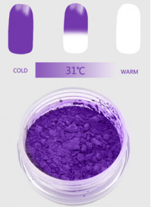 Purple To White Color Changing Pigment (31C, Temperature Activate)