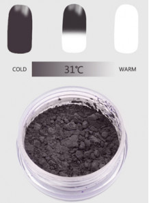 Black To White Color Changing Pigment (31C, Temperature Activate)