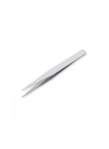  Stainless steel tweezers, straight mouth, pointed tip 13.5cm