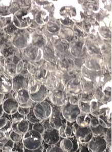Oil Beads 2mm clear, no color.