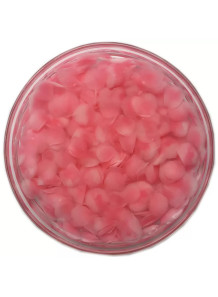  White/Pink Petals Beads 9-15mm