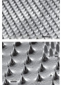  Microneedle Mold (9x9mm, H 600μm, 10x10, S 600μm, D 300μm, Conical)