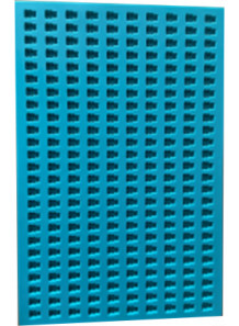 Silicone Mold สำหรับเครื่องผลิตกัมมี่ (10x25ช่อง, 460x330x11มม.)