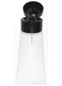  Clear tube, black flip cap, 100ml