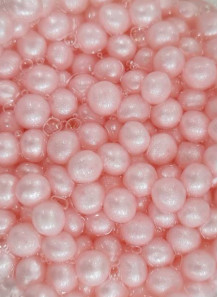 Pink Vitamin E Beads 4mm (Wet)