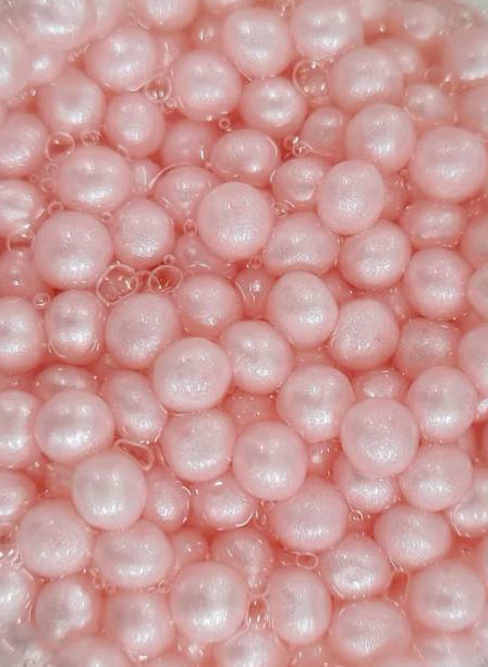 Pearl Pink Vitamin E Beads 4mm (Wet)