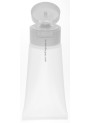  Clear tube, white flip cap, 100ml