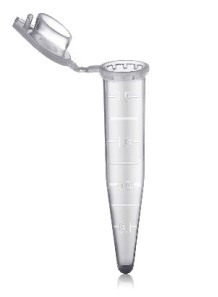  Centrifuge Tubes (1.5ml, 500pcs, pointed bottom with toothed lid)