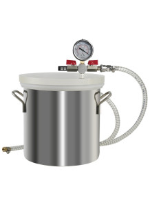  VACUUM Chamber, Lost Pot (Stainless 304) 28x28 (19L)