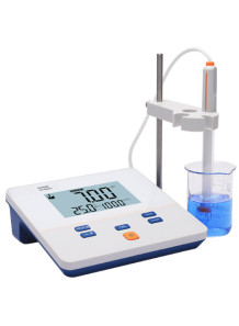  Digital pH meter (+Temperature) for the laboratory, desktop, accurate, 2 positions