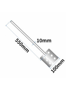  Hole Paddle ( 100x10x550, stainless steel304)