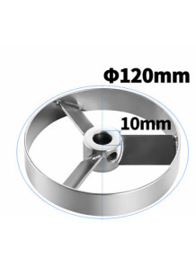 Turbine 3-blade 304 Stainless Steel (120*10mm)