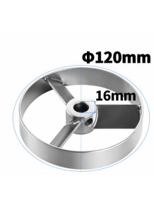 Turbine 3-blade 304 Stainless Steel (120*16mm)