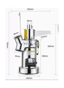  Hammer Mill Grinder (2500W, 6 Hammer)