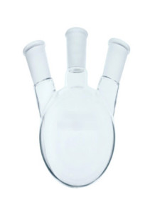   3 Neck Flask (50ml, 19 in the middle and 19 on the sides)