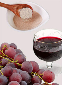 Grape Red Wine Brewing...