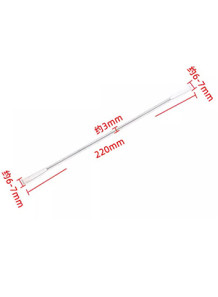 Micro amount medicine scraping (stainless steel 304,  22 cm)