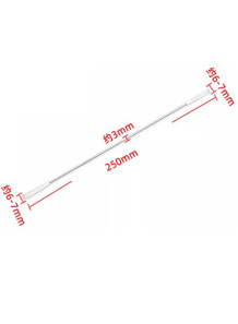 Micro amount medicine scraping (stainless steel 304,  25 cm)