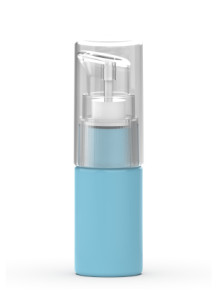 ขวดปั๊ม ครีม เจล ของเหลว สีฟ้า 10ml