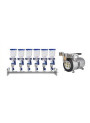 Microbial Limit Tester (6L)  glass cup fixed base + pump, bottle ,filter membrane,silicone tube