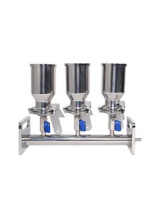 Microbial Limit Tester (3L)﻿  silver cup fixed base