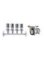Microbial Limit Tester (4L)  silver cup fixed base + pump, bottle ,filter membrane,silicone tube