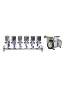 Microbial Limit Tester (6L) blue clip filter, cup-fixed  base + pump, bottle ,filter membrane,silicone tube
