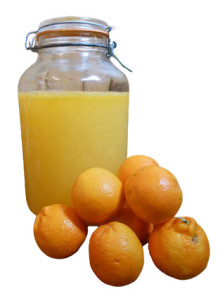 Orange Juice(Fermented 19 Brix)