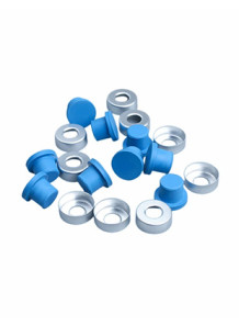Anaerobic culture bottle aluminum cap stopper