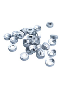 Anaerobic culture bottle aluminum cap (100 pcs)