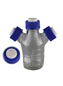  Culture bottle (500 ml, 3 necks, liquid phase solvent bottle)