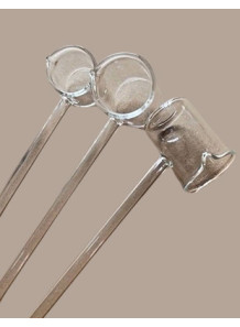 Beaker (long glass handle, 10ml x 5pcs)
