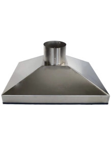  Stainless Steel Hood (60x40cm, SS201)