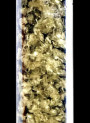  Gold Pellet Beads, gold flake beads, 1-5mm