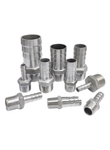  Stainless Steel Connector (Outer Thread 1/4, Pagoda 12mm)