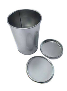  Cylindrical Metal Can (1L)