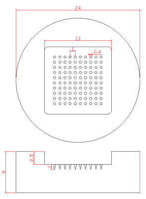 PDMS Microneedle Mold