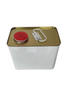 White Coated Metal Can...