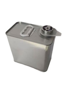  Metal Can Square Shape With Finger Pressed Lid (2.5L)