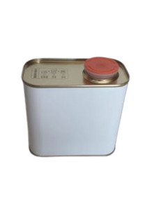 White Coated Special Food Can Square Shape (500ml)