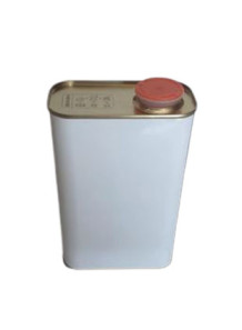 White Coated Special Food Can Square Shape (1L)