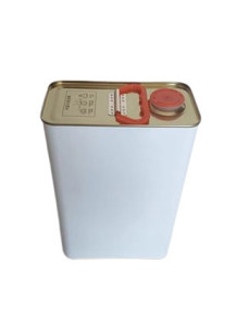 White Coated Special Food Can Square Shape (3L)