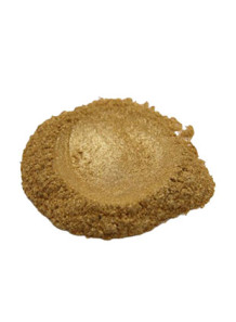 Gold Glitter Mica (Food Grade, 10-125micron)