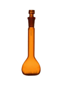  Volumetric Flask (200ml, Amber)