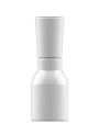  White glass bottle, white pump cap, 40ml