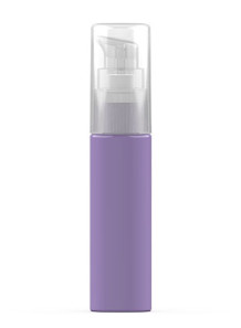  Pump bottle for cream, gel, liquid, purple, 30ml