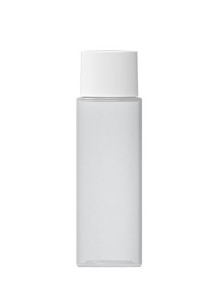  Opaque white plastic bottle, round shape, dropper cap, 100ml